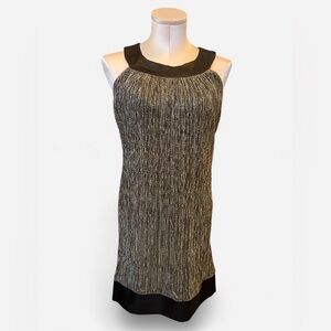 Enfocus Studio Metallic Y2K Sleeveless Dress Size 4P